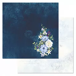 Набор бумаги 30,5х30,5 см "Небесная роса", 12 листов (ScrapMania)