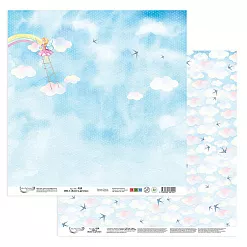 Бумага 30х30 см "Билет в детство 3" (Mr.Painter)