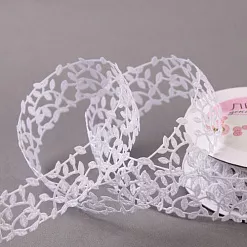 Лента фигурная "Ветви", цвет белый, длина 1 м (АртУзор) Лента фигурная "Ветви", цвет белый, длина 1 м (АртУзор)