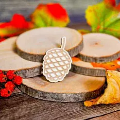 Украшение из чипборда "Шишка маленькая" (WoodHome)