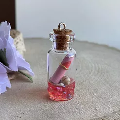 Миниатюра "Морское послание. Розовое", 1 шт (Китай)