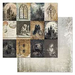 Бумага "Шепот магии. Карточки" (ScrapMania) Бумага "Шепот магии. Карточки" (ScrapMania)