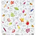 Набор бумаги 30х30 см "School", 12 листов (MonaDesign)