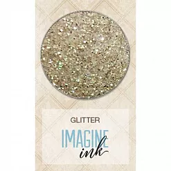 Глиттер "White gold. Белое золото", 25 гр (Blue Fern)