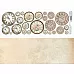 Лист с картинками 10х30 см "Винтажное время" (ScrapMania)