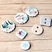 Набор цветного чипборда "Этника новогодняя" (ScrapMania)