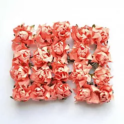 Набор бумажных роз с открытым бутоном "Паганини. Терпкий имбирь", 20 шт (Mr.Painter) Набор бумажных роз с открытым бутоном "Паганини. Терпкий имбирь", 20 шт (Mr.Painter)