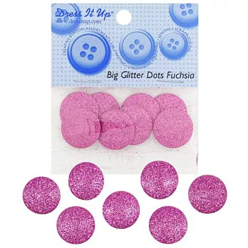 Набор акриловых украшений "Фуксия" (Dress it up)