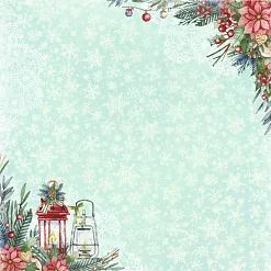 Набор бумаги 30,5х30,5 см "Сказка на Рождество", 12 листов (ScrapMania)