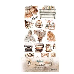 Набор бумаги 15х30 см "Natural Beauty. Для вырезания", 6 листов (Alchemy of Art)