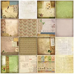 Набор бумаги 15х15 см "Внутри моего лета", 24 листа (ScrapBerry's)