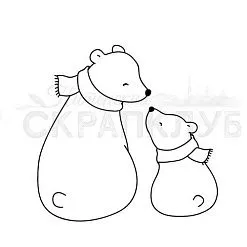 Штамп "Мамина нежность", 5,4х5,3 см (Скрапклуб) Штамп "Мамина нежность", 5,4х5,3 см (Скрапклуб)