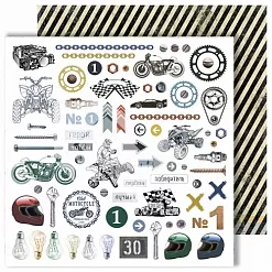 Набор бумаги 20х20 см "Время впечатлений", 12 листов (DreamLight Studio) Набор бумаги 20х20 см "Время впечатлений", 12 листов (DreamLight Studio)