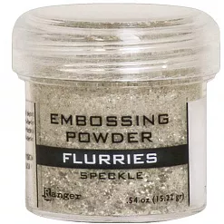 Пудра для эмбоссинга "Speckle. Flurries. Снегопад" (Ranger) Пудра для эмбоссинга "Speckle. Flurries. Снегопад" (Ranger)