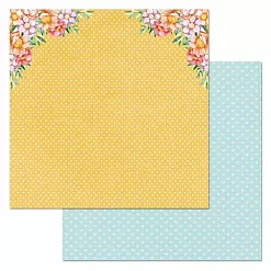 Набор бумаги 20х20 см "Каникулы в Париже", 12 листов (ScrapMania)