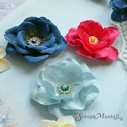 Нож "Цветок гибискуса маленький" 5х5 см (ScrapMania)