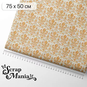 Отрез ткани 75х50 см "Художница Осень. Время корицы" (ScrapMania)