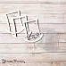 Чипборд "Вечные странники. Шейкер. Шляпа мини" (ScrapMania)