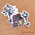 Набор высечек из бумаги "Заколдованные страницы", 32 шт (ScrapMania)