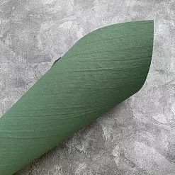 Отрез ткани А4 для цветоделия "Зеленый пепельный" (CraftHouse)