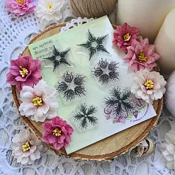 Штамп "Цветочный №10", 4 см (AgiArt) Штамп "Цветочный №10", 4 см (AgiArt)