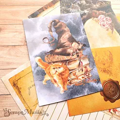 Набор карточек "Волшебник" (ScrapMania)