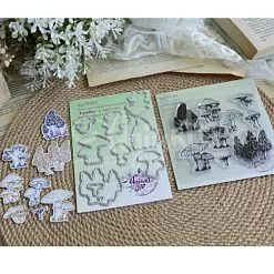 Нож "Контурные. Грибы", 4,1х3 см (AgiArt)