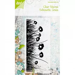 Штамп "Цветы и трава" (Joy crafts)