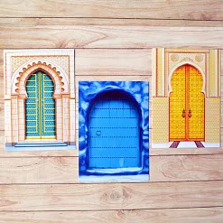 Набор карточек "Сердце востока. Дверь в сказку", 16 шт (ScrapMania)