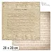 20х20 Бумага "Фономикс. Ноты. Дизайн 5" (ScrapMania)