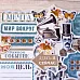 Набор высечек из бумаги "Вечные странники", 71 шт (ScrapMania)