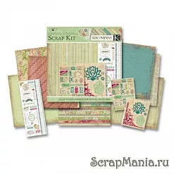 Набор для скрапбукинга "Марго" 30х30 см (K&Company)