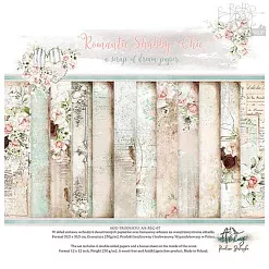 Набор бумаги 30х30 см "Romantic Shabby Chic", 6 листов (Alchemy of Art)