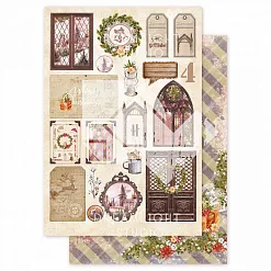 Бумага А4 "Волшебное Рождество 3" (DreamLight Studio) Бумага А4 "Волшебное Рождество 3" (DreamLight Studio)