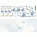 Лист с картинками 10х30 см "Небесная роса. Бабочки" (ScrapMania)