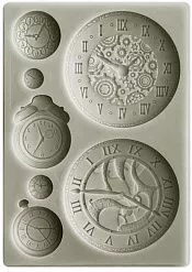Молд 15х21 см "Around The World. Clocks" (Stamperia)