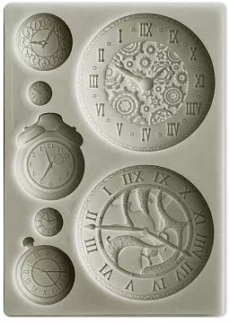 Молд 15х21 см "Around The World. Clocks" (Stamperia)