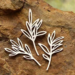 Набор украшений из чипборда "Розмарин прорезной" (Fluffy Daffy)