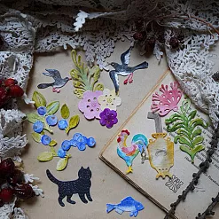 Нож "Сказки. Три цветка" (Scrapfriend) Нож "Сказки. Три цветка" (Scrapfriend)