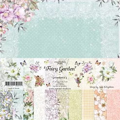 Набор бумаги 30х30 см "Fairy Garden", 11 листов (Summer Studio)