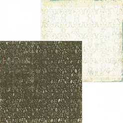 Набор бумаги 30х30 см "Нить времени", 12 листов (Scrapfriend)