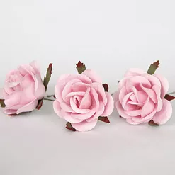 Цветок розы коттеджной "Средний. Светло-розовый", 4 см, 1 шт (Craft) Цветок розы коттеджной "Средний. Светло-розовый", 4 см, 1 шт (Craft)