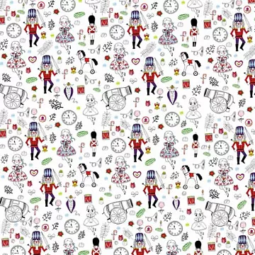 Бумага "Щелкунчик. Праздничный марш" (Polkadot)