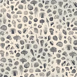 Набор бумаги 20х20 см "Мой капитан", 12 листов (ScrapMania)