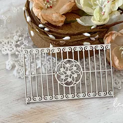 Украшение из чипборда "Ворота" (LeoMammy) Украшение из чипборда "Ворота" (LeoMammy)