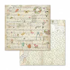 Набор бумаги 30х30 см "Garden", 10 листов (Stamperia)