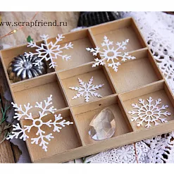 Нож "Снежинки", 5,5 см (Scrapfriend) Нож "Снежинки", 5,5 см (Scrapfriend)