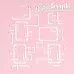 Трафарет "Кинескоп", 9х13,5 см (Scrapiki)