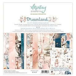 Набор бумаги 30х30 см "Dreamland", 12 листов (Mintay)