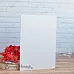Заготовка для открытки 10х15 см из дизайнерской бумаги Sirio Pearl Merida White